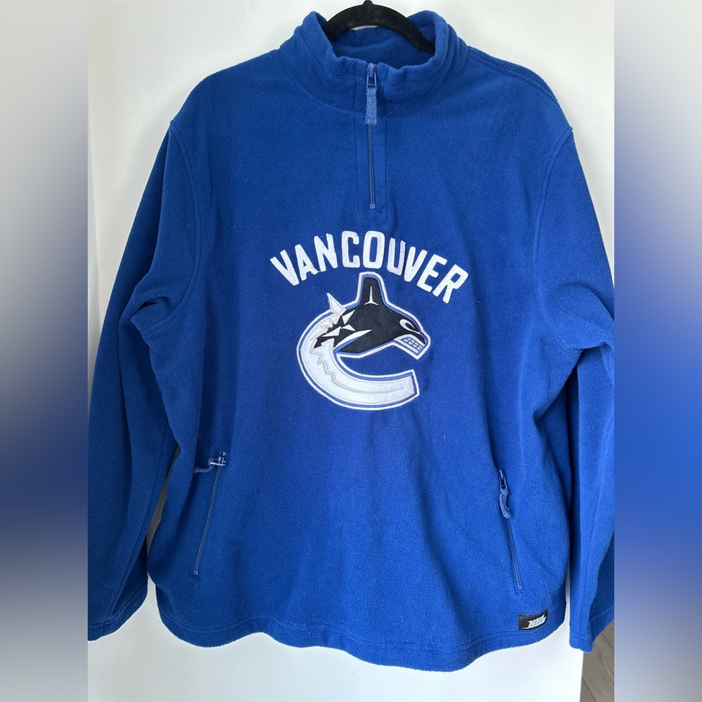 NHL Vancouver Blue Sweater